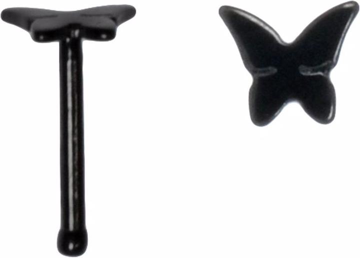 Immagine prodotto Bijouteria Piercing per naso (Acciaio chirurgico 316L, Rivestimento PVD (nero))