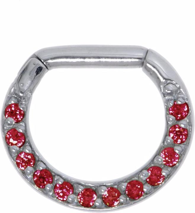 Bijouteria Septumpiercing (Chirurgenstahl 316L, Zirkonia)