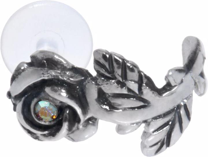 Immagine prodotto Bijouteria Piercing orecchio (Bioplastica, Vetro (di orologio), Argento 925)