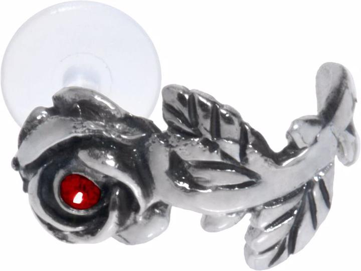 Bijouteria Ohrpiercing (Silber 925, Bioplast, Kristall)