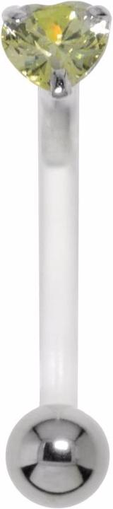 Immagine prodotto Bijouteria Piercing ventre (Acciaio chirurgico 316L, Argento 925, Zirconia, Bioplastica)