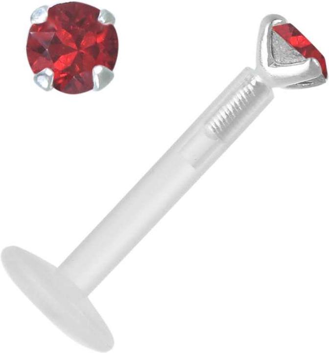Bijouteria Piercing (Bioplast, Silber 925, Premium Kristall)