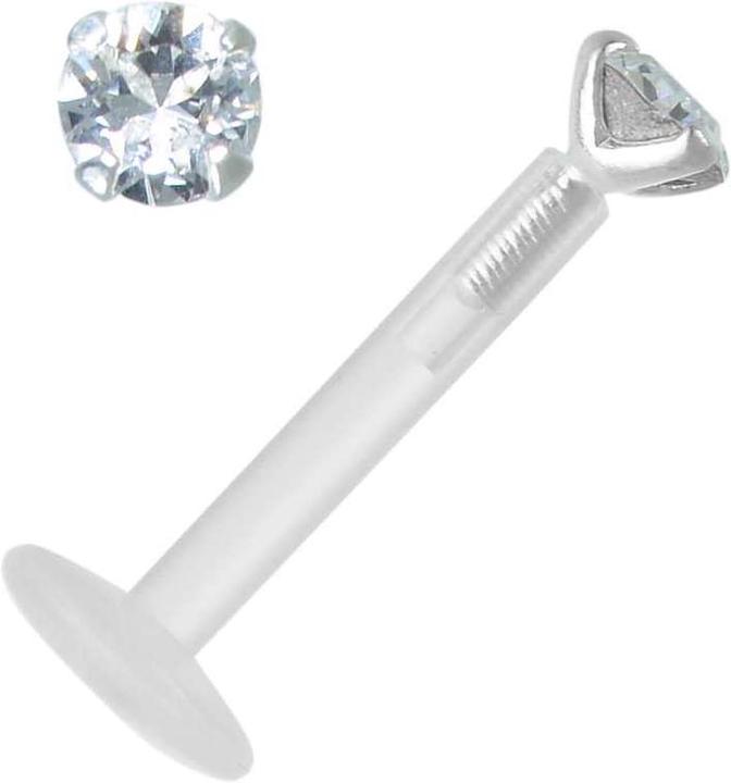 Bijouteria Piercing (Premium Kristall, Bioplast, Silber 925)