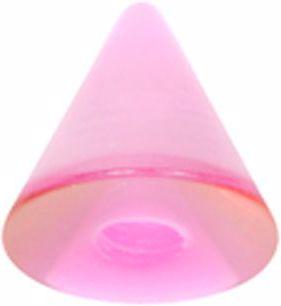 Bijouteria 1.2mm Piercingverschluss (Acrylglas, Chirurgenstahl 316L)