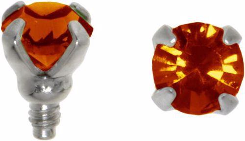 Immagine prodotto Bijouteria Chiusura Dermal-Anchor (Acciaio chirurgico 316L, Vetro (di orologio))