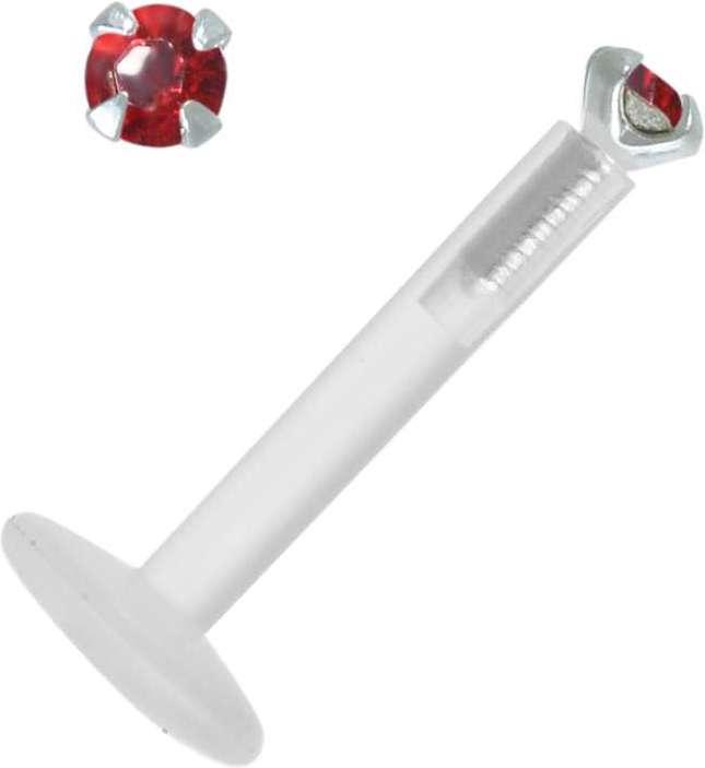 Bijouteria Piercing (Bioplast, Silber 925, Premium Kristall)