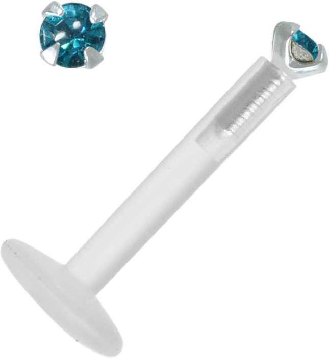 Immagine prodotto Bijouteria Piercing (Cristallo premium, Bioplastica, Argento 925)
