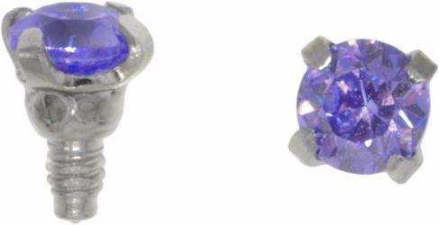 Produktbild Bijouteria Dermal-Anchor Aufsatz (Chirurgenstahl 316L, Kristall)