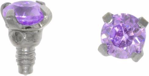 Produktbild Bijouteria Dermal-Anchor Aufsatz (Chirurgenstahl 316L, Kristall)