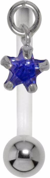 Immagine prodotto Bijouteria Piercing ventre (Bioplastica, Acciaio chirurgico 316L, Argento 925, Zirconia)
