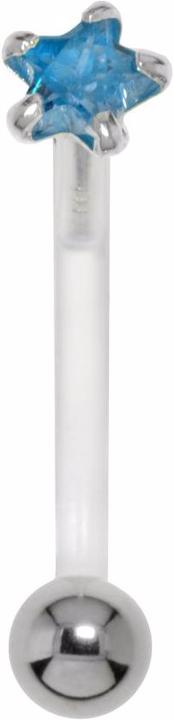 Immagine prodotto Bijouteria Piercing ventre (Zirconia, Bioplastica, Argento 925, Acciaio chirurgico 316L)