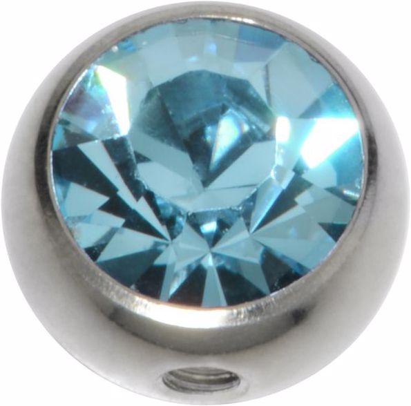 Image du produit Bijouteria Embout de piercing (Acier chirurgical 316L, Cristallin)