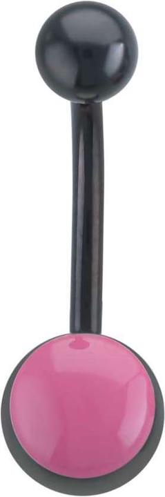 Immagine prodotto Bijouteria Piercing ventre (Acciaio chirurgico 316L, Rivestimento PVD (nero), Email)