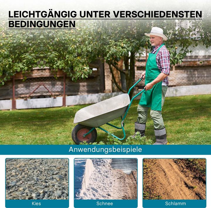 Actual product image Wiltec Wheelbarrow Tyre for pneumatic wheels 350x100 3.50-8
