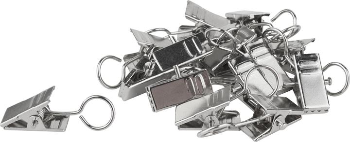 Actual product image Meyco Metal clip with eyelet, silver, 15 pieces (15 x)