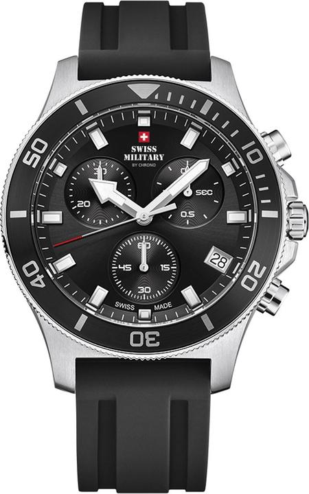 Swiss Military Quartz Chronograph (Analoguhr, 42 mm)