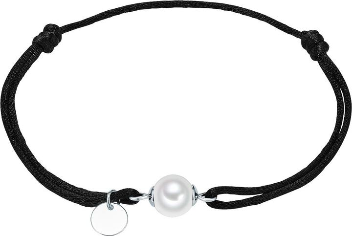 Rafaela Donata Damen Sterling Silber Muschelkernperle silber - 30378 (22 cm, Sterling Silber)