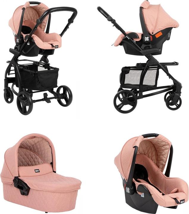 Actual product image Kikkaboo Combi stroller Madrid 3 in 1