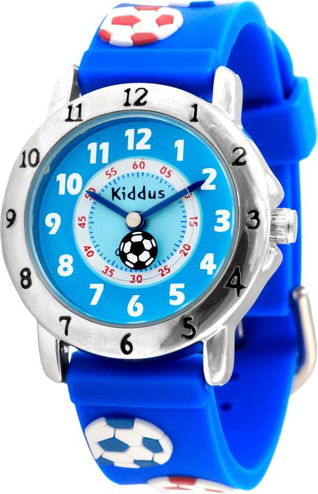 Kiddus Time Teacher Football II (Analoguhr, 33 mm)