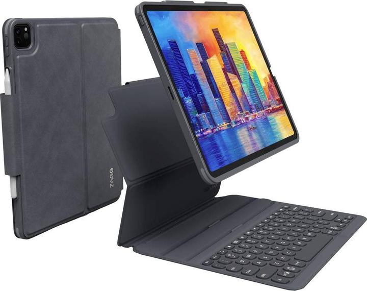 Actual product image Zagg Keyboard Pro Keys Pro Charcoal (DE, iPad Pro 12.9 2020 (4. Gen), iPad Pro 12.9 2021 (5th Gen), iPad Pro 12.9 2018 (3. Gen))