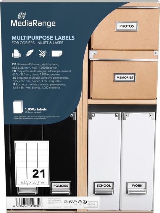 Actual product image MediaRange Matt