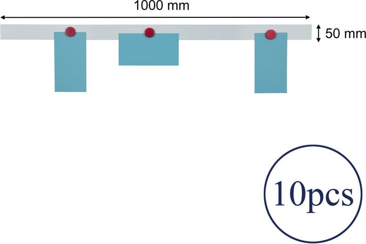 Produktbild Franken Magnetleiste selbstklebend (10 x)