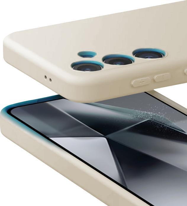 Actual product image Crong Colour Cover - cover for Samsung Galaxy S24 (beige) (Samsung Galaxy S24+)