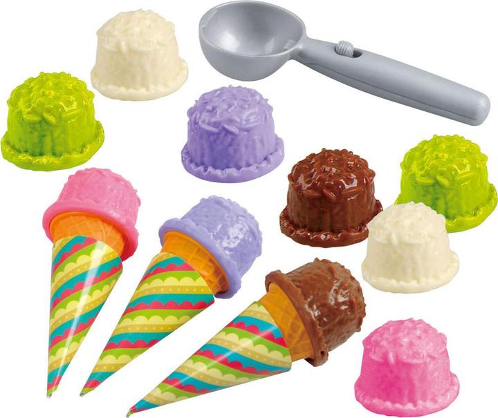 Actual product image Play Ice cream set, 17 pieces.