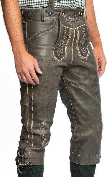 Actual product image PartyChimp Leather trousers retro long size L (L)