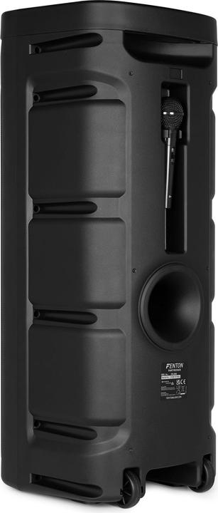 Produktbild Fenton Partybox - Track610 portable speaker met Bluetooth - Karaoke set met microfoon (10 h, Akkubetrieb, Netzbetrieb)