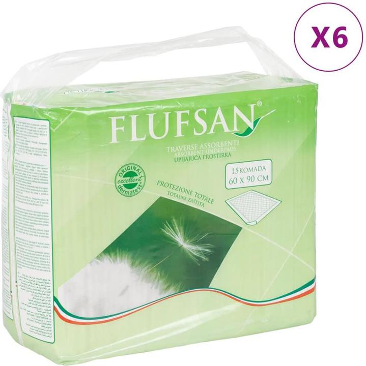VidaXL Flufsan Inkontinenz-Bettunterlagen 90 Stk. (90 x)