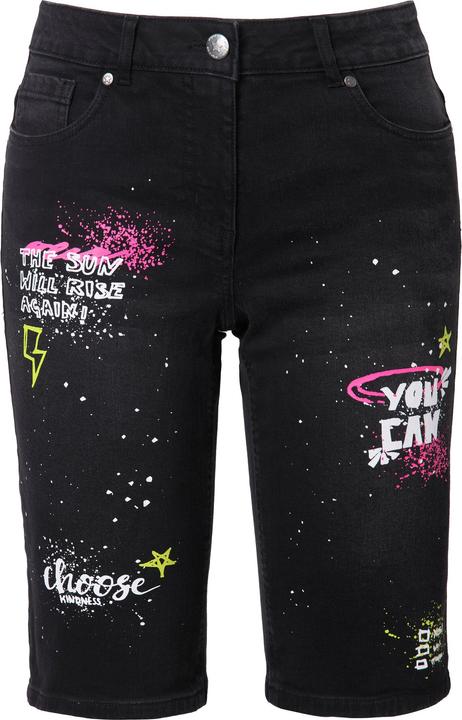 Produktbild Angel of Style Jeans-Bermuda, gerades Bein, Print (58)