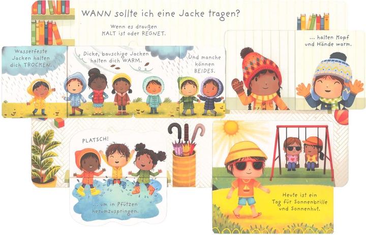 Actual product image Warum muss ich mich anziehen? (German, Katie Daynes, Marta Alvarez Miguens, 2022)