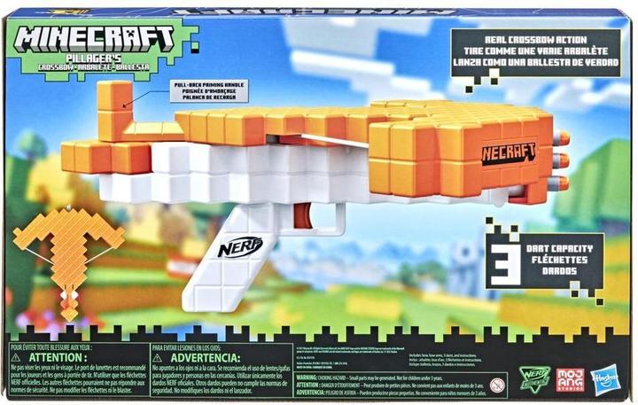 Actual product image Nerf Minecraft Pillager's Crossbow