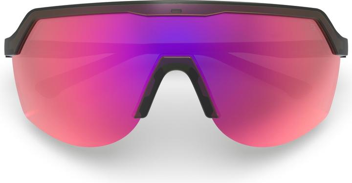 Actual product image Blank Sunglasses - Moss Green (Moss green mat, Red)