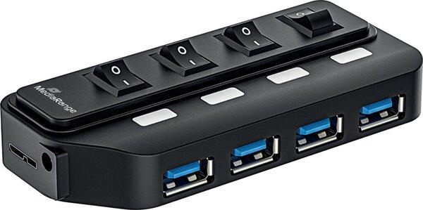 Immagine prodotto MediaRange MRCS504 Ictus (USB-A, 4 Porti)