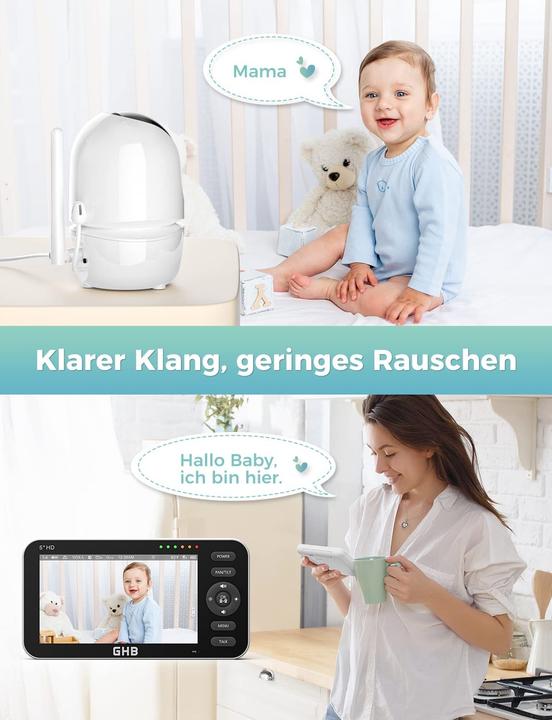 Image du produit GHB Babyphone (Vidéo et audio)