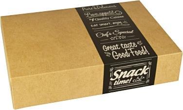Actual product image Papstar Transport and catering boxes "pure" "Good Food" small (10 x)
