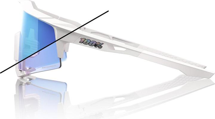 Produktbild 100% SPEEDCRAFT SL LE - Bastille (Weiss, Blue Mirror)