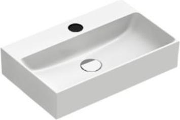 Produktbild Cosani Catalano Verso vask 55x35cm - m. hanehul u.overløb, m. cataglaze+