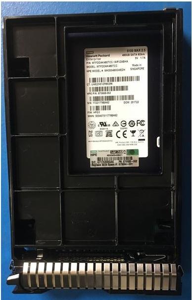 Produktbild HPE SSD 480gb Lff Sata Mu Ds Scc (480 GB, 2.5")