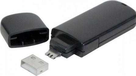 Actual product image Exertis Connect USB Port Blocker. Fuse for USB A sockets Consists of key/mounting set and 4 port blockers.