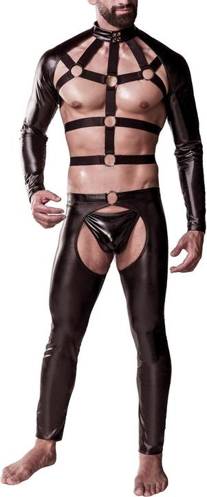 Grey Velvet 3-piece bolero set (XXL)