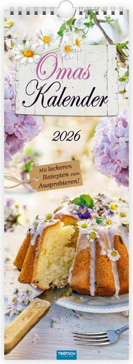 Produktbild TrötschMaxi-StreifenkalenderOmasKalender2026 (Deutsch)