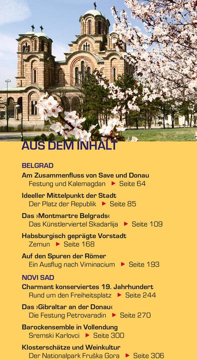 Image du produit Reiseführer Belgrad und Novi Sad (Allemand, Birgitta Gabriela Hanover Moser, 2019)