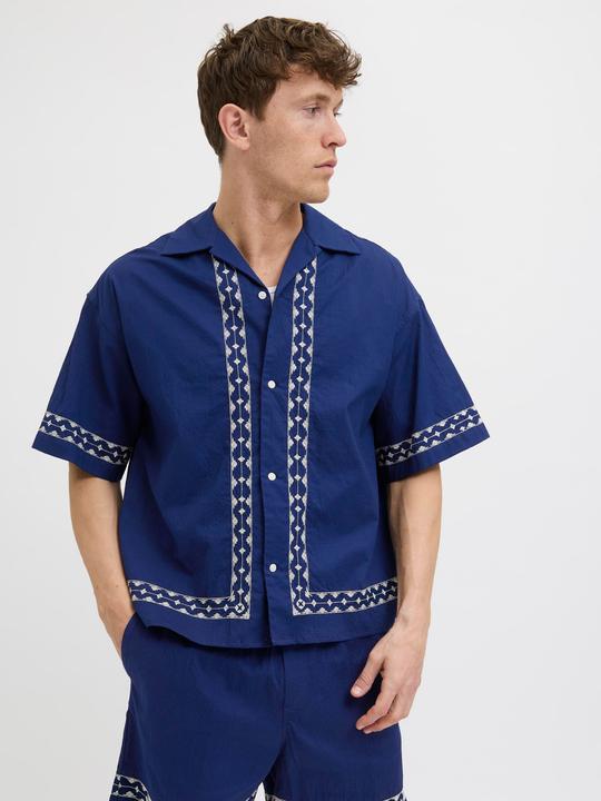 Immagine prodotto Jack & Jones Jordia Emb Crinkle Resort Shirt Ss (S)