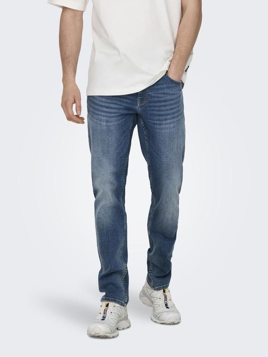 Actual product image Only & Sons Slim Fit Low Waist Jeans Slim Fit Jeans (W31/L34)
