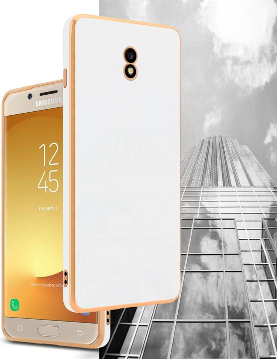Productafbeelding Cadorabo Hoesje voor Samsung Galaxy J5 2017 in TPU met camerabescherming LM130 Style (Samsung Galaxy J5 (2017))
