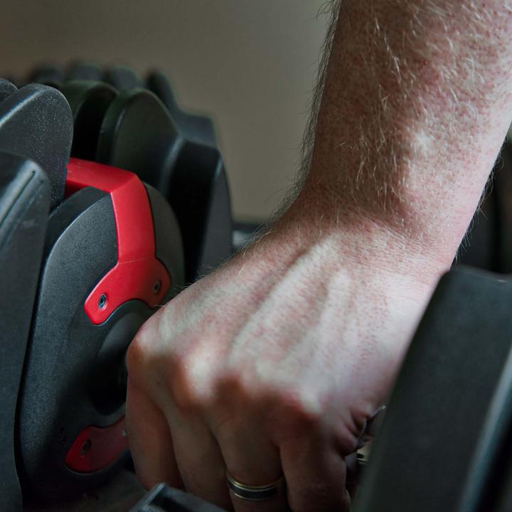 Produktbild Luxtri Verstellbare Kurzhantel mit Drehmechanismus 2,5-24 kg Hantel einstellbar