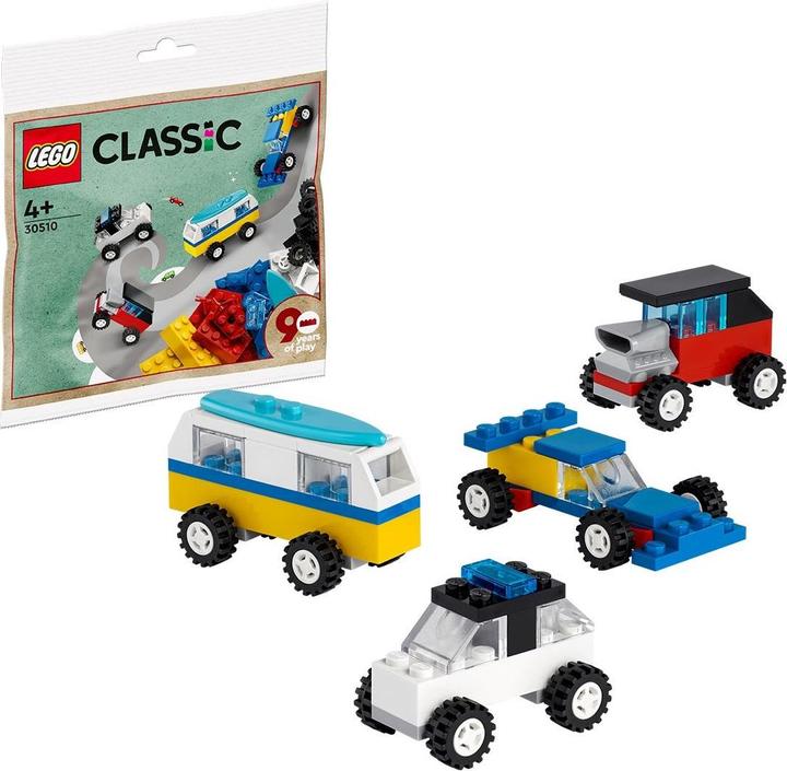 Actual product image LEGO 90 Years of Cars (30510, LEGO Classic)